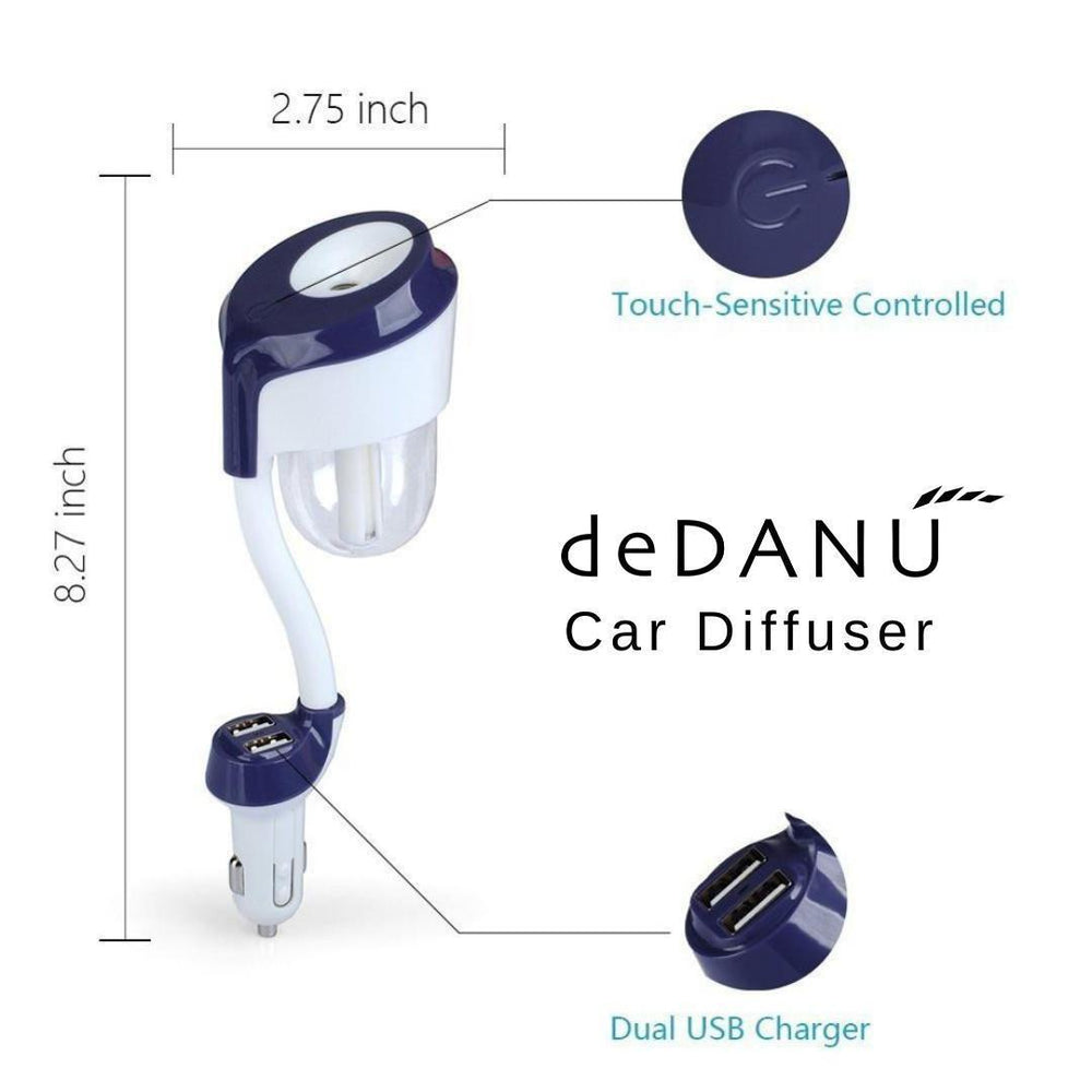 
                  
                    Car Plug-in Essential Oil Diffuser & Bonus Calm Essential Oil Blend
                  
                