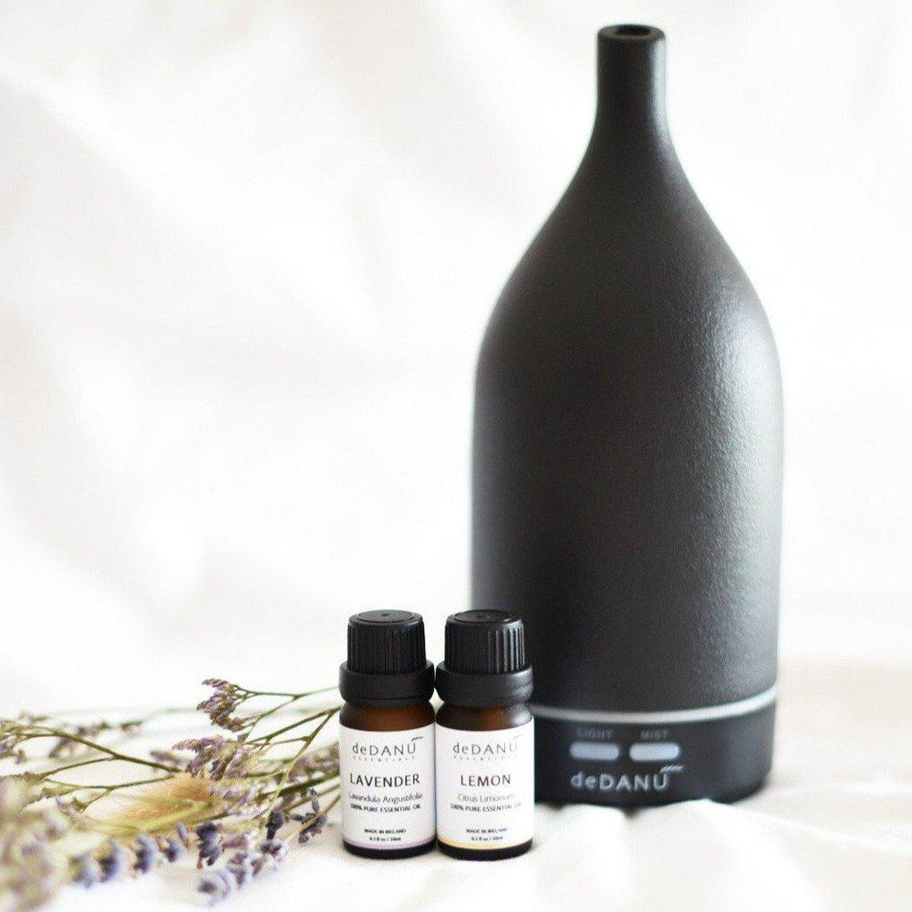 deDANÚ Black Stone Essential Oil Diffuser